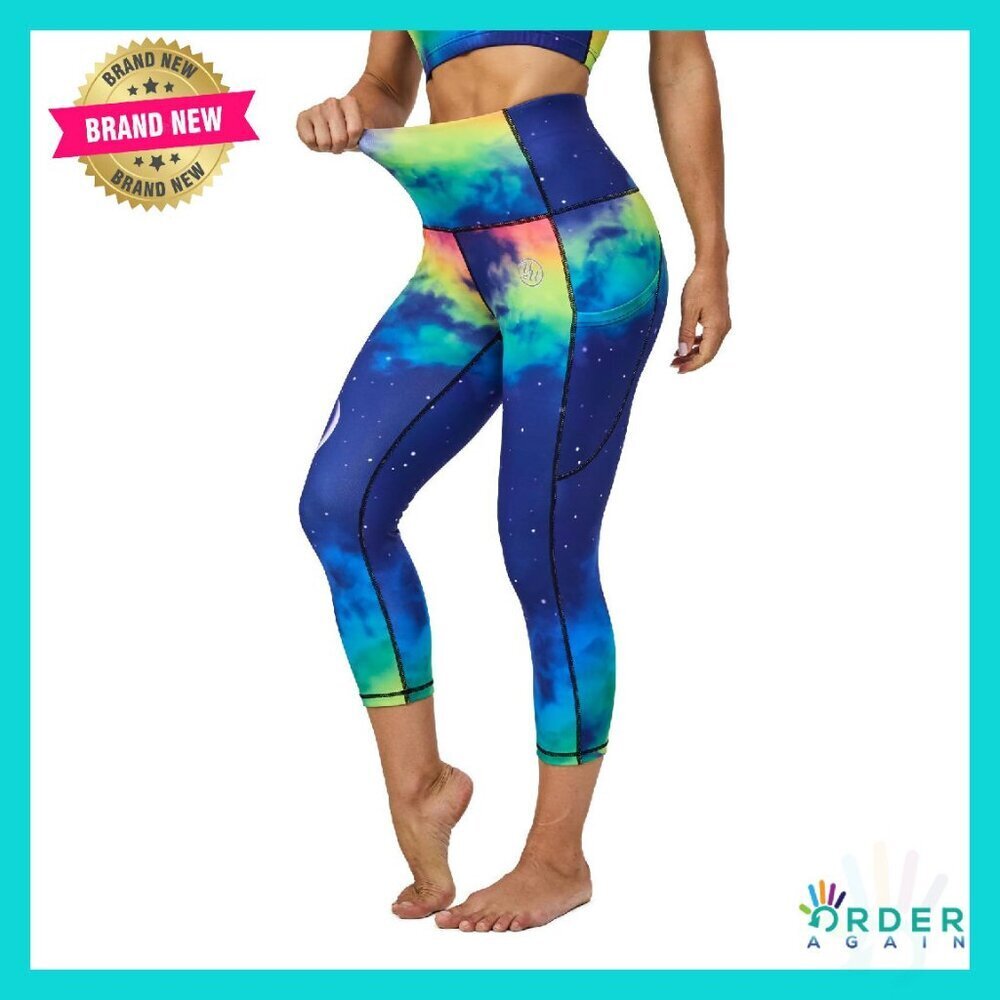 High Waisted Tummy Control Yoga Leggings with Pockets Compression Workout